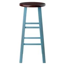 29" Ivy Barstool - Light Blue - Winsome