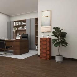 Traditional Faux Leather 5 Drawer Chest Camel Brown - Olivia & May -Baxton Studio Store GUEST 2f0f6086 9732 4251 8506 9856b00d975b