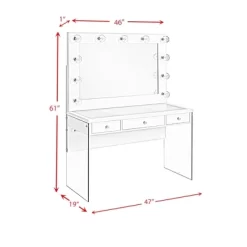 2pc Jayden Vanity Set White - Picket House Furnishings 21 2pc Jayden Vanity Set White - Picket House Furnishings -Baxton Studio Store GUEST 3012bef4 8470 4126 bf67 69540eb9eba7