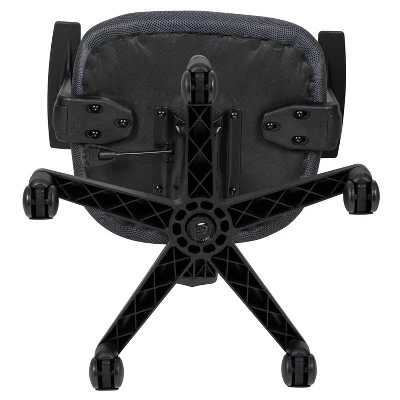 Flash Furniture Flash Fundamentals Mid-Back Mesh Swivel Task Office Chair With Pivot Back And Arms 10 Flash Furniture Flash Fundamentals Mid-Back Mesh Swivel Task Office Chair With Pivot Back And Arms - Image 9