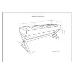 David Large Ottoman Bench - WyndenHall 23 David Large Ottoman Bench - WyndenHall -Baxton Studio Store GUEST 30ee768a 2804 4f22 a533 7a6f62b9bd72