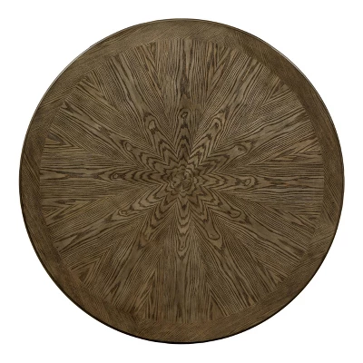 Iohomes Jellison Transitional Round Dining Table Light Oak - HOMES: Inside + Out 4 Iohomes Jellison Transitional Round Dining Table Light Oak - HOMES: Inside + Out - Image 2