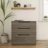 Arobas 3 Drawer Filing Cabinet Bark Gray - Nexera 1 Arobas 3 Drawer Filing Cabinet Bark Gray - Nexera -Baxton Studio Store GUEST 325943c5 f3cb 455b b506 3e5cbbf78169