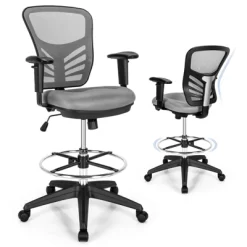 Tangkula Ergonomic Office Chair W/Retractable Footrest High Back Reclining Executive Chair W/Adjustable Headrest -Baxton Studio Store GUEST 32947ae3 28ce 4c83 acfe faa2bb67e6d5