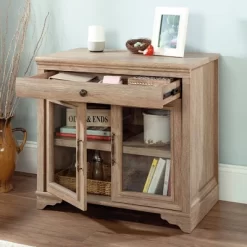 Rollingwood Country Library Base Brushed Oak - Sauder -Baxton Studio Store GUEST 32d7a762 bbe0 453d a50a a1bb721bebb3