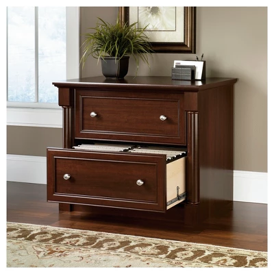 Palladia Lateral File Cabinet - Select Cherry - Sauder 3 Palladia Lateral File Cabinet - Select Cherry - Sauder