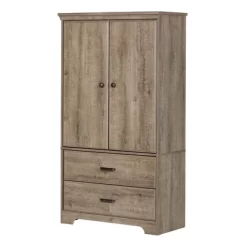 Versa 2 Door Armoire With Drawers - South Shore -Baxton Studio Store GUEST 32f08b42 0302 47bb 8f64 c23b3aa476b0