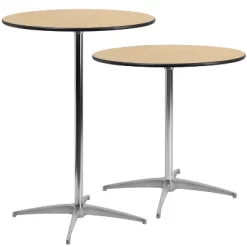 Flash Furniture Lars 30'' Round Wood Cocktail Table With 30'' And 42'' Columns - Set Of 5 13 Flash Furniture Lars 30'' Round Wood Cocktail Table With 30'' And 42'' Columns - Set Of 5 -Baxton Studio Store GUEST 347596af b62b 46d6 848e bff035563e0a