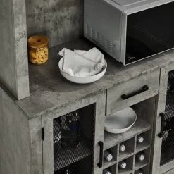 Tall Cabinet With Mesh Doors - Jill Zarin -Baxton Studio Store GUEST 35054189 558e 4178 be55 2c4e2252a278