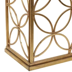 Rectangular Traditional Modern Metal Console Table Gold - Olivia & May -Baxton Studio Store GUEST 350d895f 068c 41e6 a494 0b6acf81aeb4