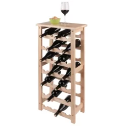 Napa Wine Rack Beech - Winsome -Baxton Studio Store GUEST 35134351 1192 4d7a b9ae a0851f1c0bda