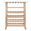 24-Bottle Wine Rack Wood/Beechwood - Winsome -Baxton Studio Store GUEST 363c56d3 f8dd 4d9d 8719 b975ef31646a