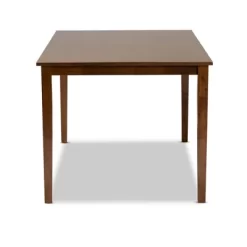 Eveline Rectangular Wood Dining Table Walnut Brown - Baxton Studio -Baxton Studio Store GUEST 36af68fa 8f71 4f62 b0ed 6454e53b3e7d