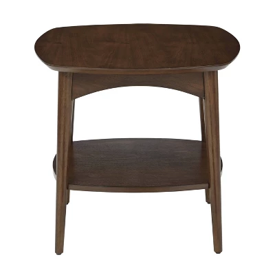Copenhagen Accent Table Walnut - OSP Home Furnishings 4 Copenhagen Accent Table Walnut - OSP Home Furnishings - Image 2