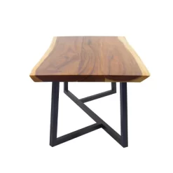Contemporary Wood Dining Table Brown - Olivia & May -Baxton Studio Store GUEST 37c2fa1d 347c 4c66 9cbf a8abc504689a