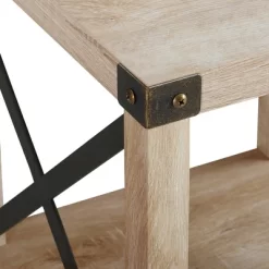 Set Of 2 Sophie Rustic Farmhouse X Frame Side Tables - Saracina Home -Baxton Studio Store GUEST 384841a6 6457 4b3c 8b28 0bfc3c51f790