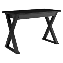 Glass Top Writing Desk With Drawer - Saracina Home -Baxton Studio Store GUEST 3b49f9a3 d093 4cf9 9918 b6373adfae53