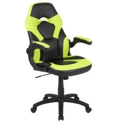 Flash Furniture Gaming Desk And Racing Chair Set With Cup Holder, Headphone Hook & 2 Wire Management Holes -Baxton Studio Store GUEST 3c1b621a 49bd 4e51 bc5c 0c0bc6301516