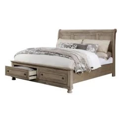 2pc Queen Earl Bedroom Set With Nightstand Gray - HOMES: Inside + Out 17 2pc Queen Earl Bedroom Set With Nightstand Gray - HOMES: Inside + Out -Baxton Studio Store GUEST 3c36f89a c01c 4d15 9924 ed0c485788fb