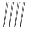 Room & Joy 26" 4pk Steel Hairpin Furniture Legs Black -Baxton Studio Store GUEST 3c74e5f4 27c7 440c a68e b31420c0caf9