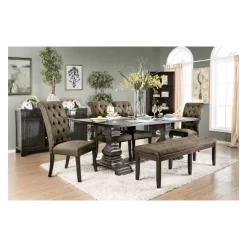 Iohomes Villa Rustic Dining Table Antique Black - HOMES: Inside + Out -Baxton Studio Store GUEST 3d7f2d21 8bf0 48e6 a471 5bd3264fadc1
