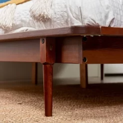 Boho Solid Wood Spindle Platform Bed - Saracina Home -Baxton Studio Store GUEST 3eed612c 8a92 4ef4 835b fe0d274d907d