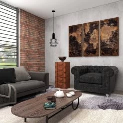 Traditional Faux Leather 5 Drawer Chest Camel Brown - Olivia & May -Baxton Studio Store GUEST 3f64c9df f4c3 4a14 96ca 4ec33685f68d