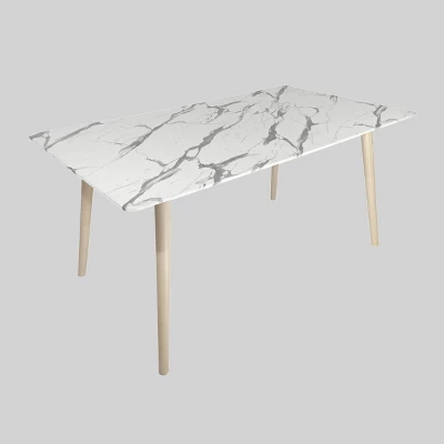 Georgetowne Modern Rectangle Dining Table - Christopher Knight Home 7 Georgetowne Modern Rectangle Dining Table - Christopher Knight Home - Image 5