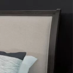 5pc Cindi Sleigh Bedroom Set Gray - Abbyson Living -Baxton Studio Store GUEST 4161fb74 9587 4922 9ac4 2d88a0485358