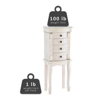Helene Jewelry Armoire - Powell Company 4 Helene Jewelry Armoire - Powell Company - Image 2