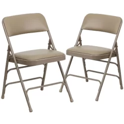 Flash Furniture HERCULES Series Metal Folding Chairs With Padded Seats | Set Of 2 Black Metal Folding Chairs -Baxton Studio Store GUEST 4417227e 2cdc 4143 a080 6dbb7ec22f53