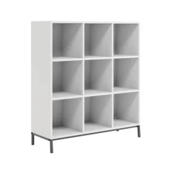 38.22" 9 Cube North Avenue Bin Shelves Organizer - Sauder -Baxton Studio Store GUEST 442e5bee 0271 46c2 8de0 3b78bd12bc8b