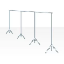 Room Dividers Now Freestanding Adjustable Room Divider Stand 25ft - 37ft 6in Wide - Black (Without Curtains) 11 Room Dividers Now Freestanding Adjustable Room Divider Stand 25ft - 37ft 6in Wide - Black (Without Curtains) -Baxton Studio Store GUEST 44463551 c6b4 4fcf 8153 ec1b0a49ec34