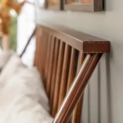 Boho Solid Wood Spindle Platform Bed - Saracina Home -Baxton Studio Store GUEST 44748e17 6118 4f48 825b 8e3f20ade21a