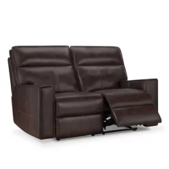 Easley Leather Power Reclining Loveseat - Abbyson Living -Baxton Studio Store GUEST 448f4ea7 d1ec 4e04 877f 6f6377ce26b9
