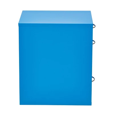 22" Metal File Cabinet - OSP Home Furnishings 4 22" Metal File Cabinet - OSP Home Furnishings - Image 2