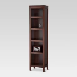 72" Carson Narrow Bookcase - Threshold™ -Baxton Studio Store GUEST 45446ef2 d321 4ab6 8159 8d319cd50c53