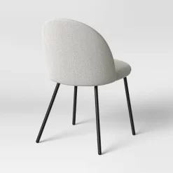 2pk Nils Metal Base Dining Chairs Gray Woven Fabric - Project 62™ -Baxton Studio Store GUEST 45a6c712 82aa 4778 97a5 304fda22d057