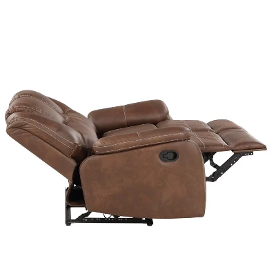 Katrine Manual Reclining Loveseat Brown - Steve Silver Co. 9 Katrine Manual Reclining Loveseat Brown - Steve Silver Co. - Image 7