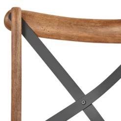 Set Of 2 Constance Cross Back Dining Chairs - Buylateral -Baxton Studio Store GUEST 46489e68 dc2b 4243 b164 f368cff6ecac