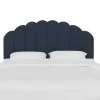 King Emma Shell Upholstered Headboard - Skyline Furniture -Baxton Studio Store GUEST 46a0b570 eabb 49dc bd90 7be000b604ff