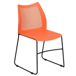 Flash Furniture HERCULES Series 661 Lb. Capacity Stack Chair With Air-Vent Back And Powder Coated Sled Base 30 Flash Furniture HERCULES Series 661 Lb. Capacity Stack Chair With Air-Vent Back And Powder Coated Sled Base -Baxton Studio Store GUEST 4777b45f 399c 4081 92c6 3ffaf8e625f9