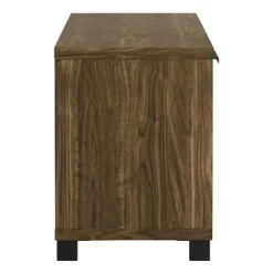 Westfield 4 Door TV Stand For TVs Up To 80" Walnut - Coaster -Baxton Studio Store GUEST 478be01f ef7a 404e 8a7f 7fc3e98462da