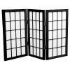 2 Ft. Tall 3 Panels Desktop Window Pane Shoji Screen - Oriental Furniture -Baxton Studio Store GUEST 47eecb96 33ba 413a b95d 437fbcfc1e29