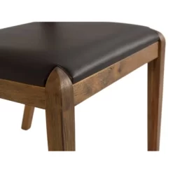 5pc Rasmus Extendable Dining Table Set With 2 Benches And 2 Side Chairs Chestnut - Boraam -Baxton Studio Store GUEST 494142c7 0185 4d53 818e 265f5a5a6a55