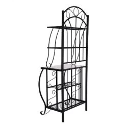 Valencia Baker Rack Storage Unit Metal/Black - Boraam Industries 7 Valencia Baker Rack Storage Unit Metal/Black - Boraam Industries -Baxton Studio Store GUEST 4991175e 2ba5 4f89 8c78 372bcee0ff74