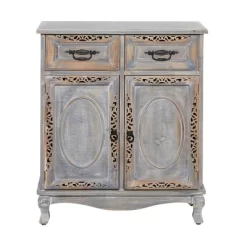 Vintage Wood Cabinet Gray - Olivia & May 22 Vintage Wood Cabinet Gray - Olivia & May -Baxton Studio Store GUEST 49f32082 b7dc 4111 bc20 1511a1d52e42