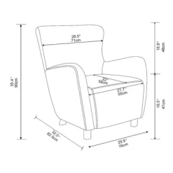 Kessler Wingback Faux Sherling Accent Chair Cream - Threshold™ Designed With Studio McGee 14 Kessler Wingback Faux Sherling Accent Chair Cream - Threshold™ Designed With Studio McGee -Baxton Studio Store GUEST 4c51f9cd e87e 4874 8672 f098ed2266be