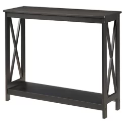 Oxford Console Table With Shelf - Breighton Home -Baxton Studio Store GUEST 4ca830ec 0c69 4bc0 83d6 3e40784e3e2b