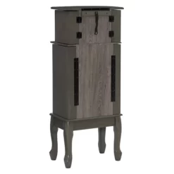 Sedalia Jewelry Armoire Gray - Powell Company 22 Sedalia Jewelry Armoire Gray - Powell Company -Baxton Studio Store GUEST 4d64a083 cbee 4598 b398 1869f9c26a42